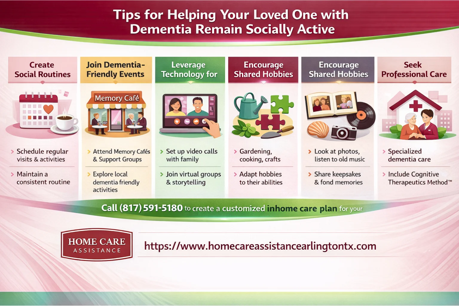 Tips for Helping Your Loved One with Dementia Remain Socially Active
