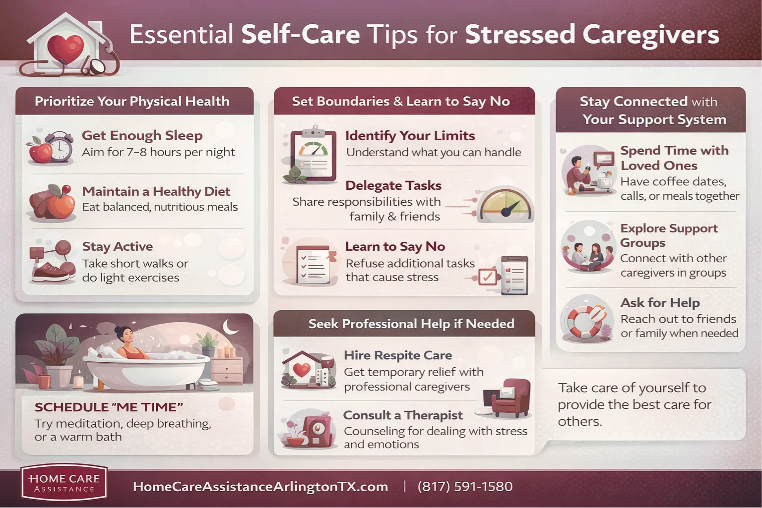 Essential Self-Care Tips for Stressed Caregivers