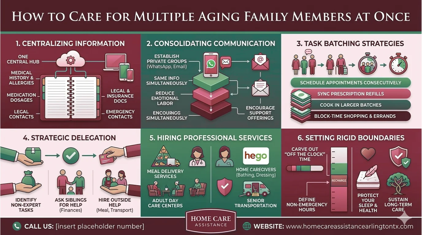 How Can You Care for Multiple Aging Family Members at Once