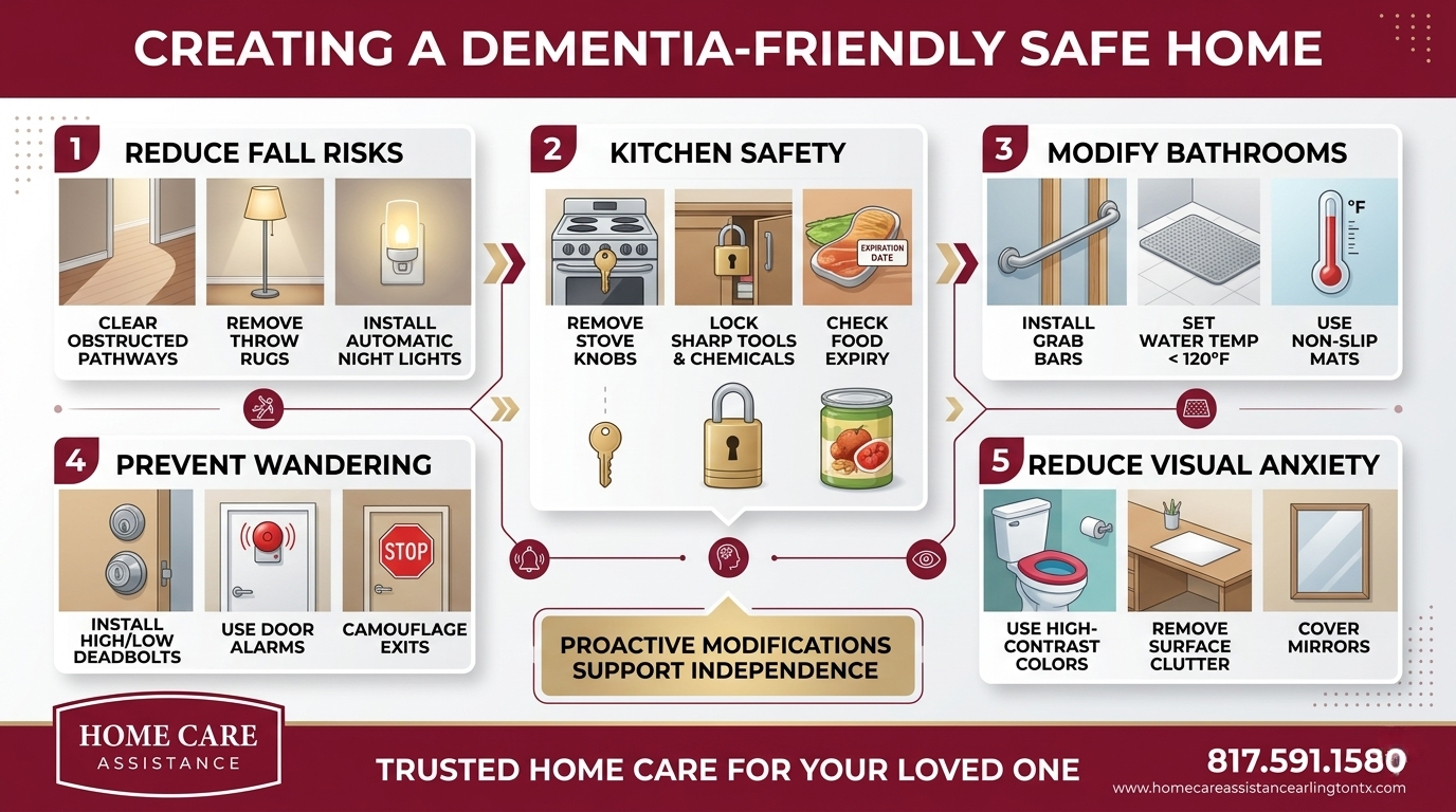 How Can You Create a Safe Home Environment for Someone with Dementia